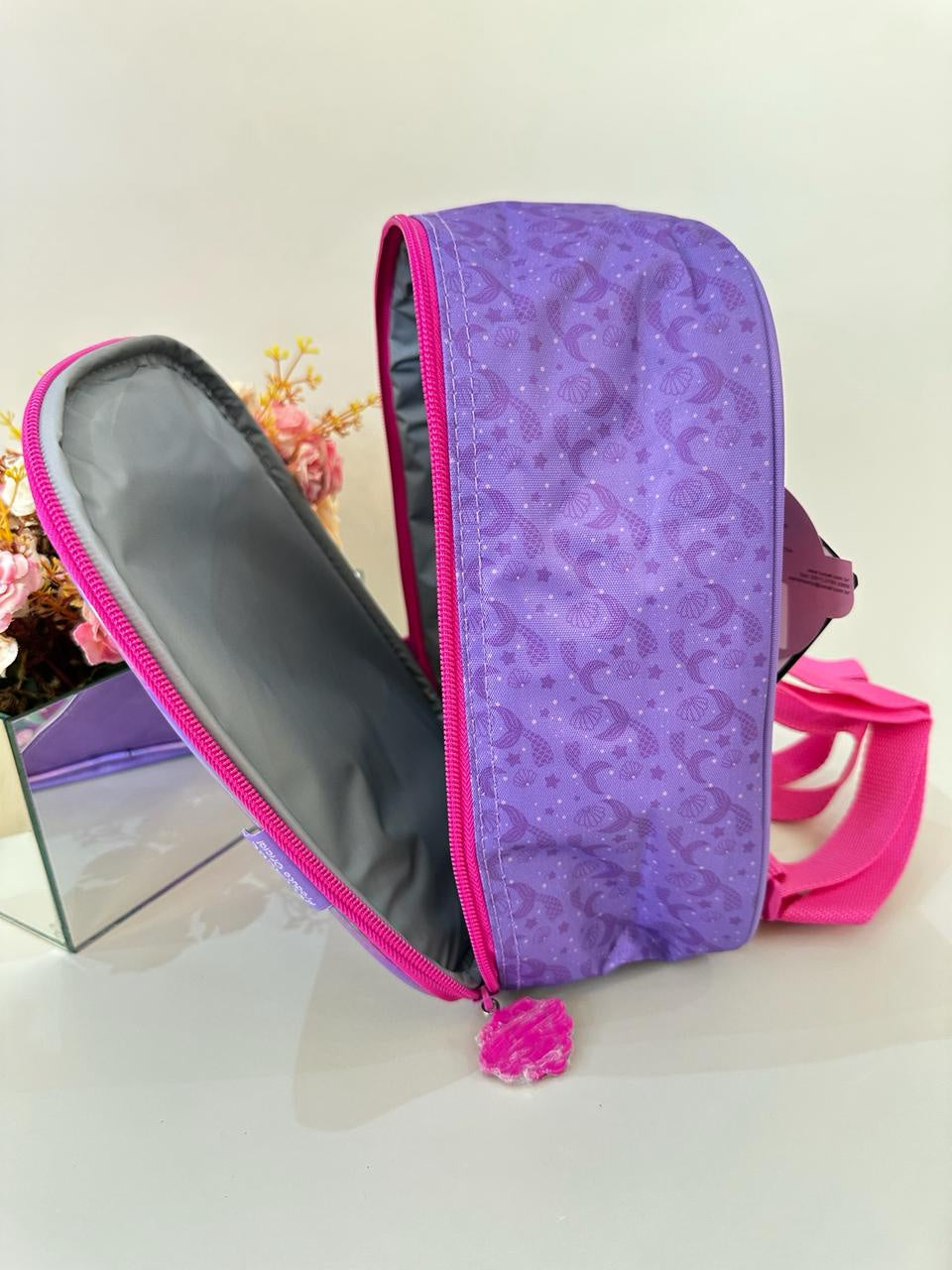 Lancheira Infantil Roxo da Sereia Up4you