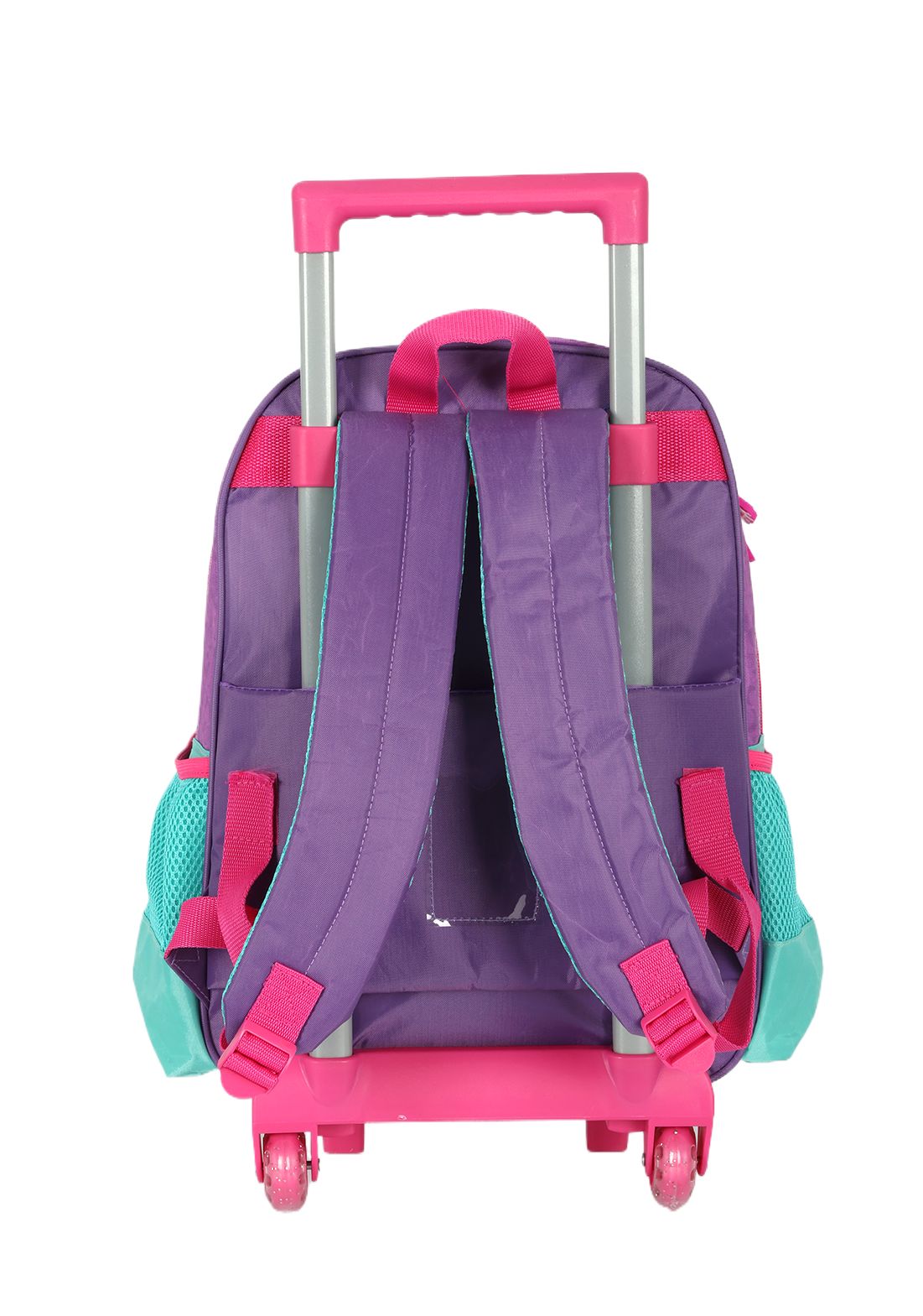 Kit Mochila Infantil Rodinhas + Lancheira Roxo Sereia Up4you