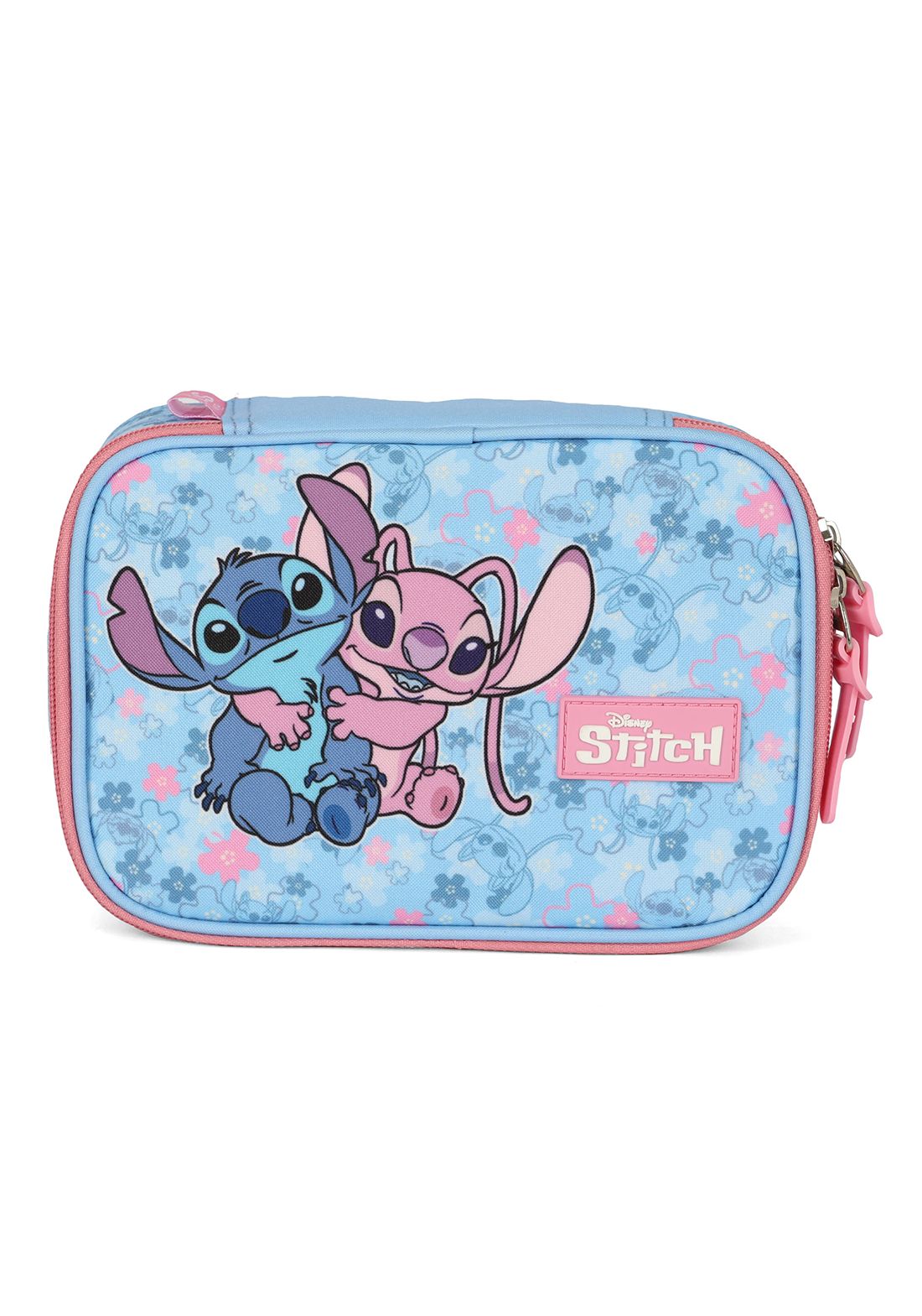 Estojo Box Juvenil do Lilo Stitch e Angel Rosa