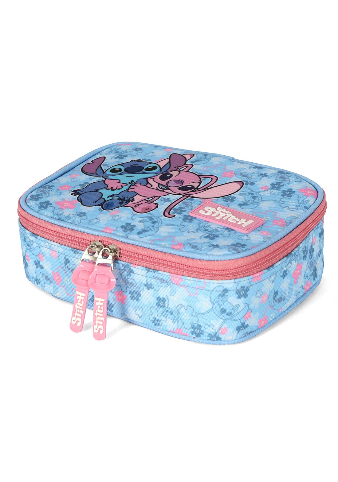 Estojo Box Juvenil do Lilo Stitch e Angel Rosa