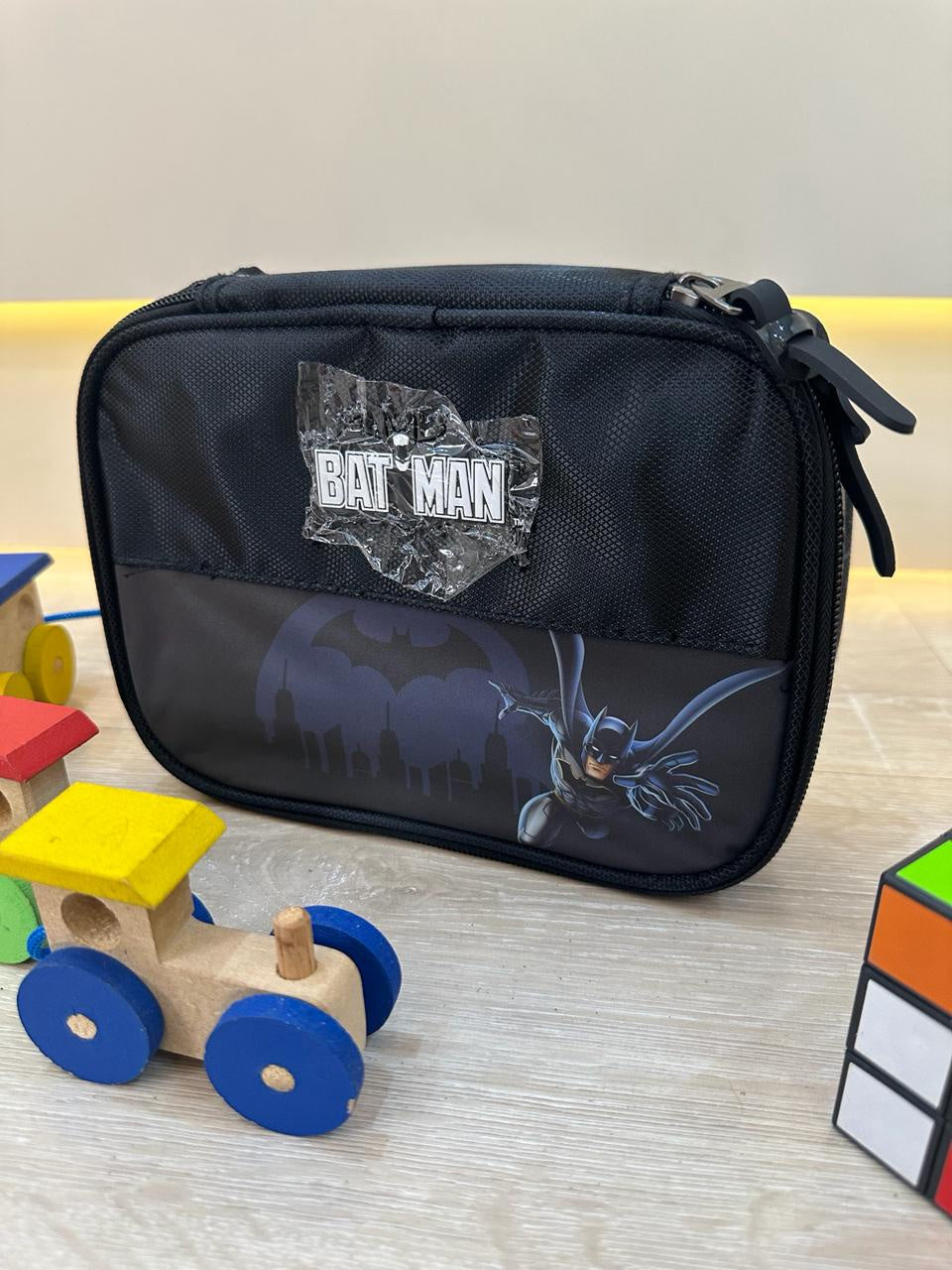 Estojo Infantil do Batman Preta e Azul