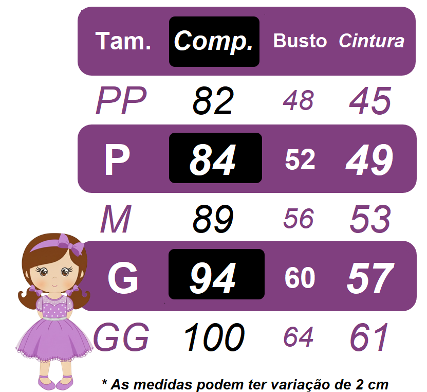 Fantasia Infantil Princesa Rapunzel Festas