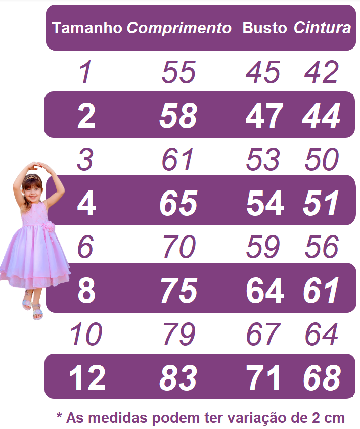 Vestido Infantil Branco C/ Busto Nervura Festas Daminhas