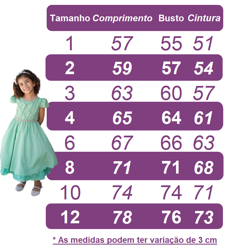 Vestido Infantil Azul Claro C/ Renda e Pérolas Daminha