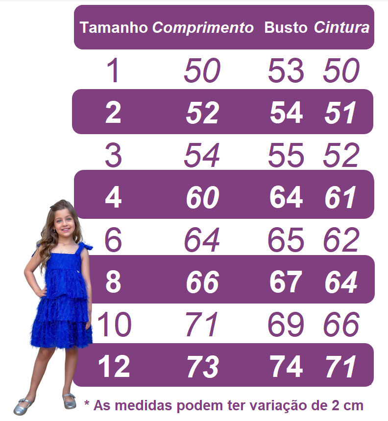 Vestido Infantil Terracota Saia C/ Babados e Glitter Daminha