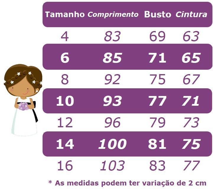 Vestido Infantil Marsala Saia Organza e Busto C/ Bordado