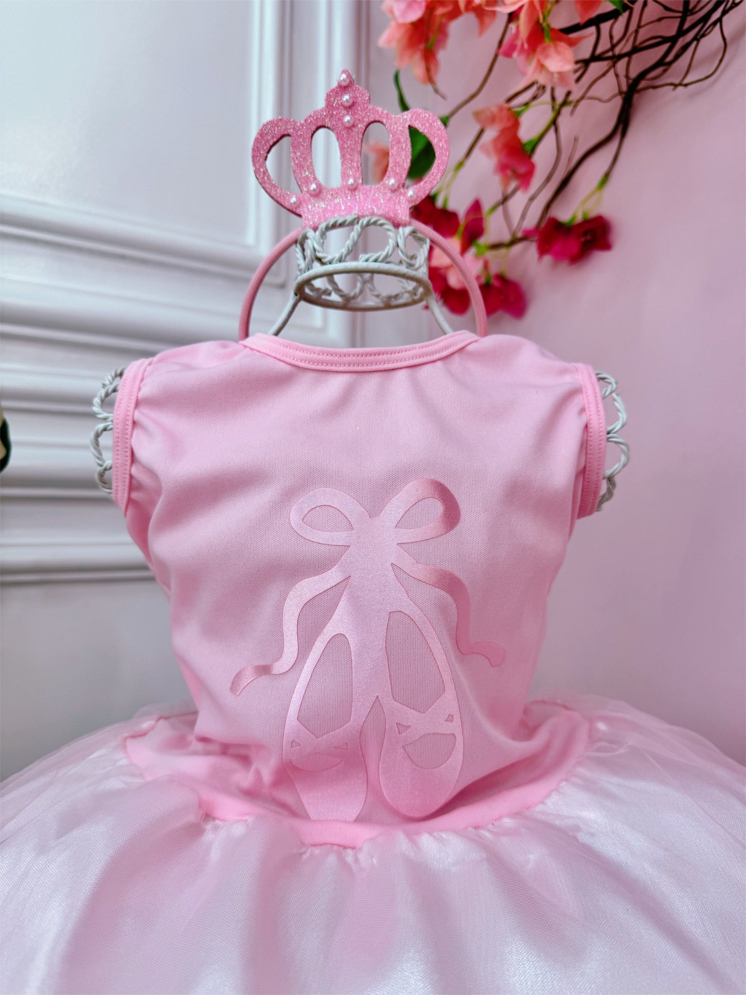 Fantasia Infantil da Bailarina Luxo Acompanha a Tiara