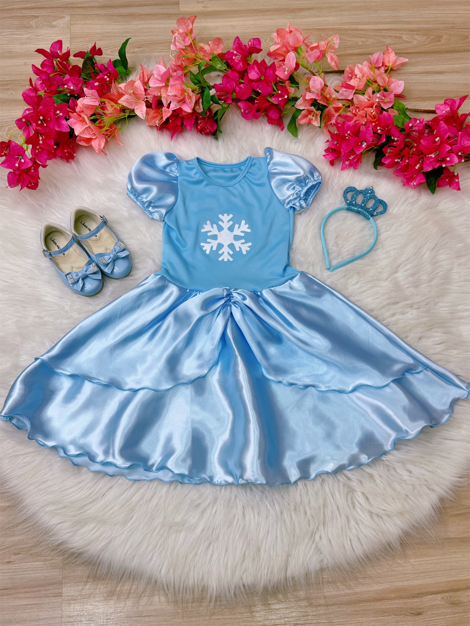 Vestido Infantil Fantasia Da Elsa Infantil Vestidos Infantis