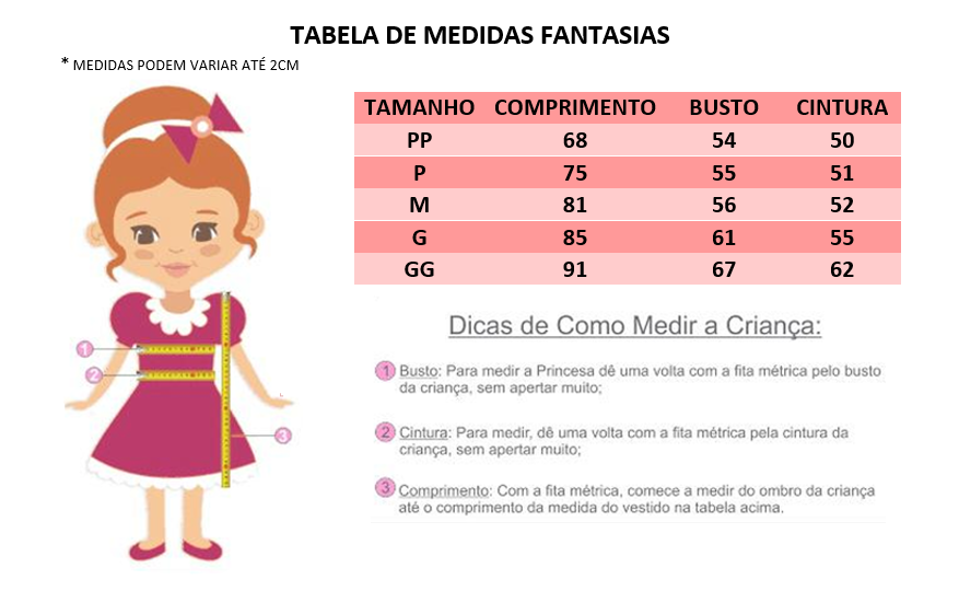 Fantasia Infantil Sofia e Rapunzel Lilás Renda Lilás