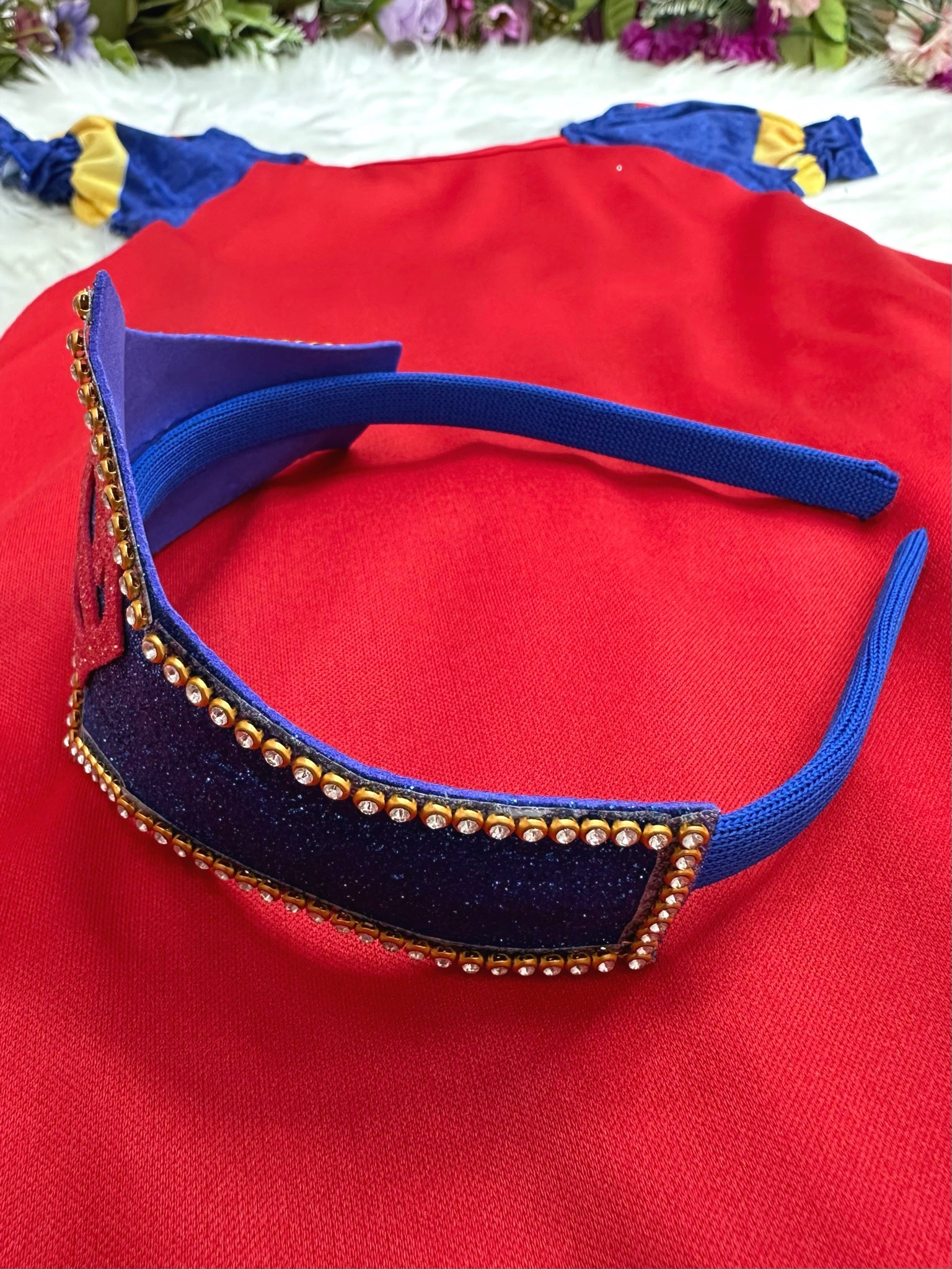 Fantasia Infantil Supergirl Com Tiara Festas