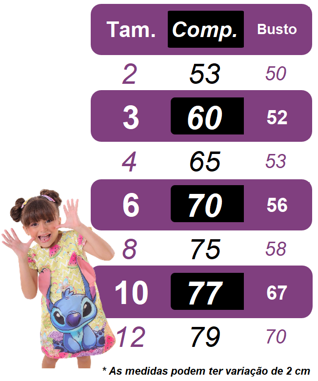 Vestido Infantil Azul Lilo e Stitch Luxo Festas