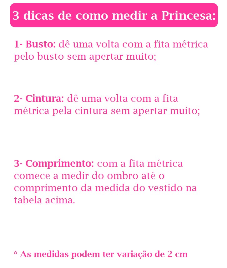 Vestido Infantil Barbie Rosa e Pink Peito C/ Strass Pérolas