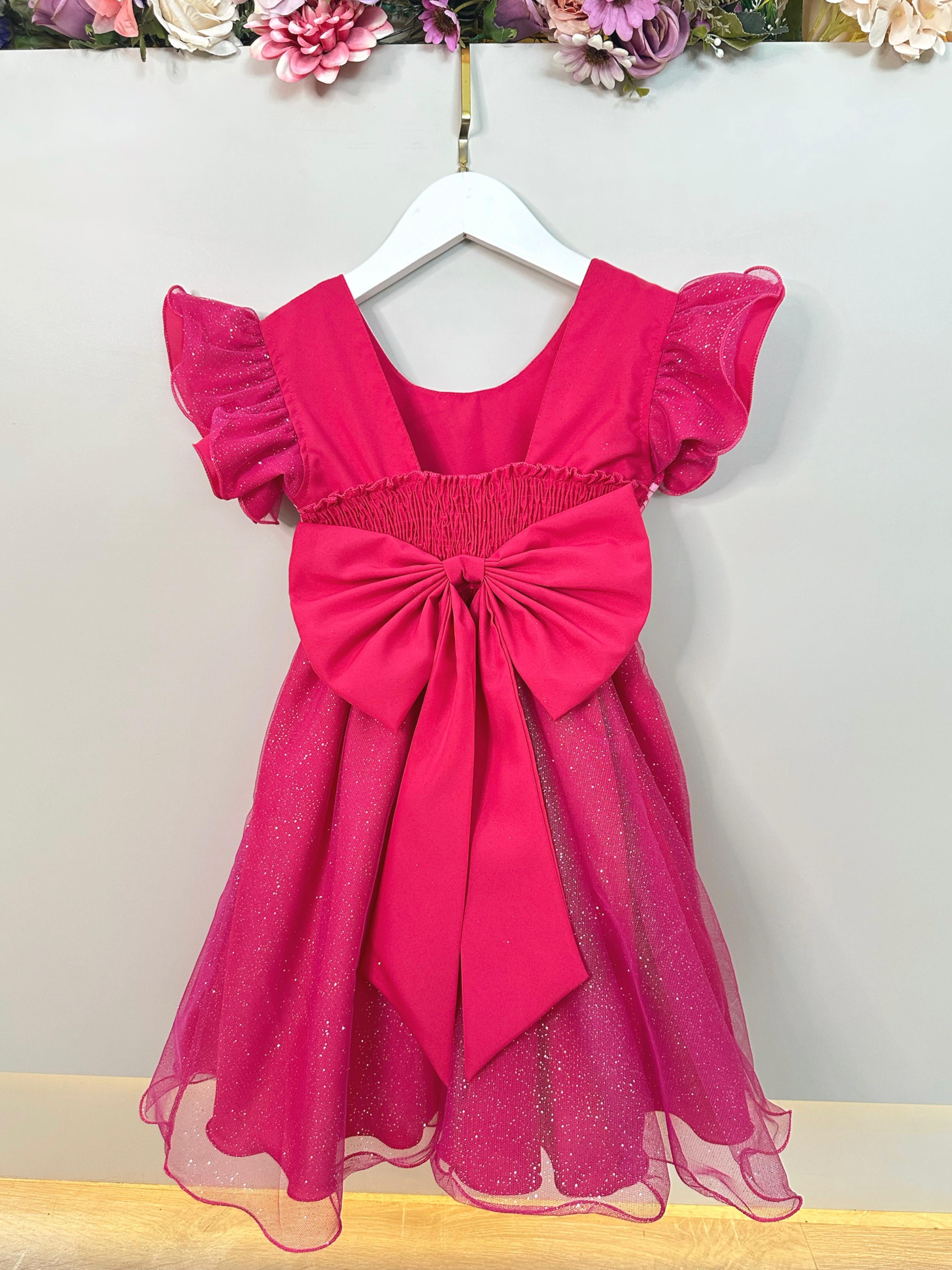 Vestido Infantil Patrulha Canina Sky Pink Festas