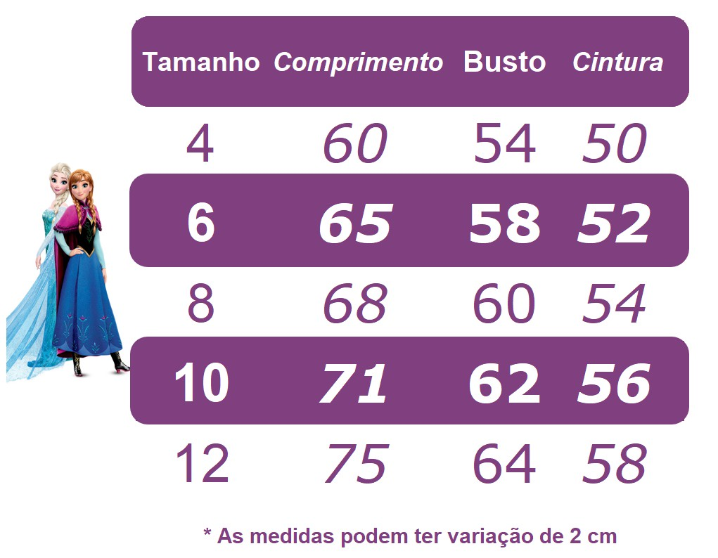 Vestido Infantil Princesas da Disney Frozen Elsa Anna Festas