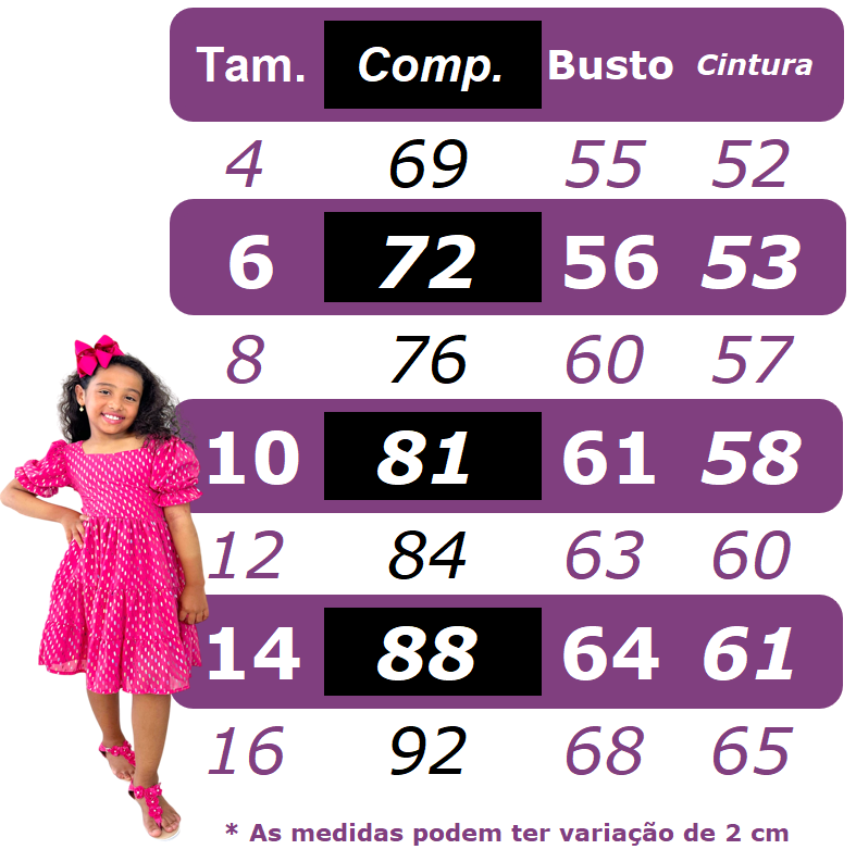 Vestido Infantil Branco C/ Renda e Aplique de Flores Formatura